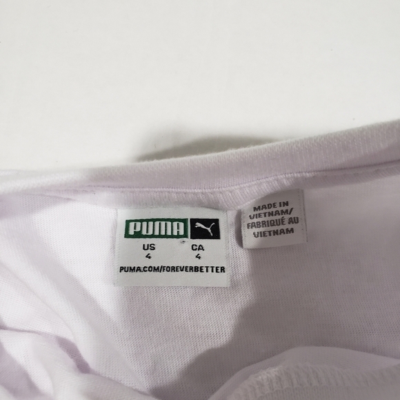 Puma 2 piece set Shorts and T-shirt Size 4 - Picture 8 of 11